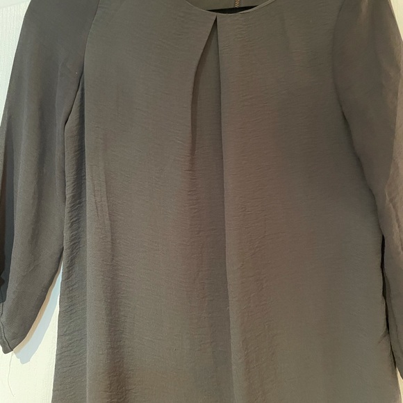 MIDI length grey work dress - Picture 3 of 3